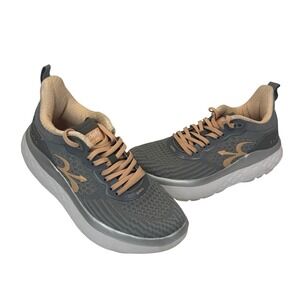 Gravity Defyer XLR8 Womens Gray Running Shoes 7.5 Cushioned Comfort Sneaker